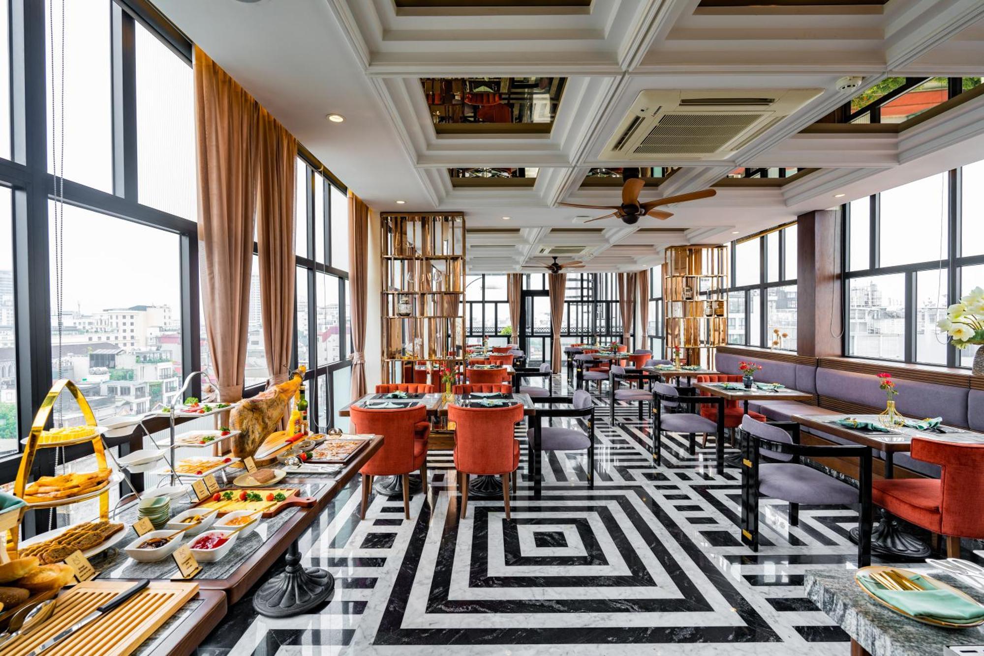 Minerva Premium Hotel Hanoi Exterior foto