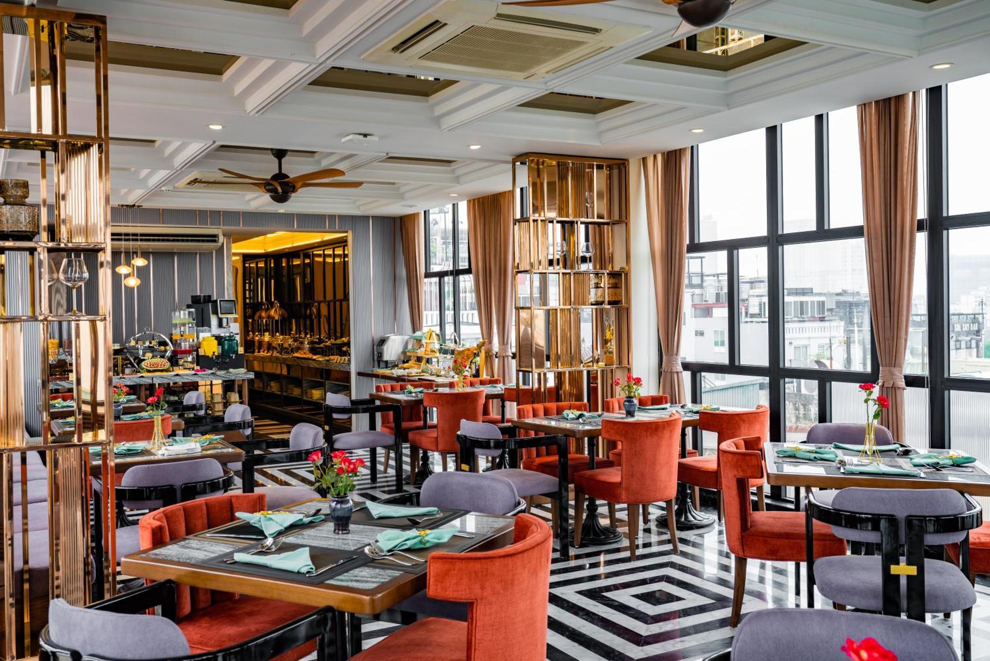 Minerva Premium Hotel Hanoi Exterior foto
