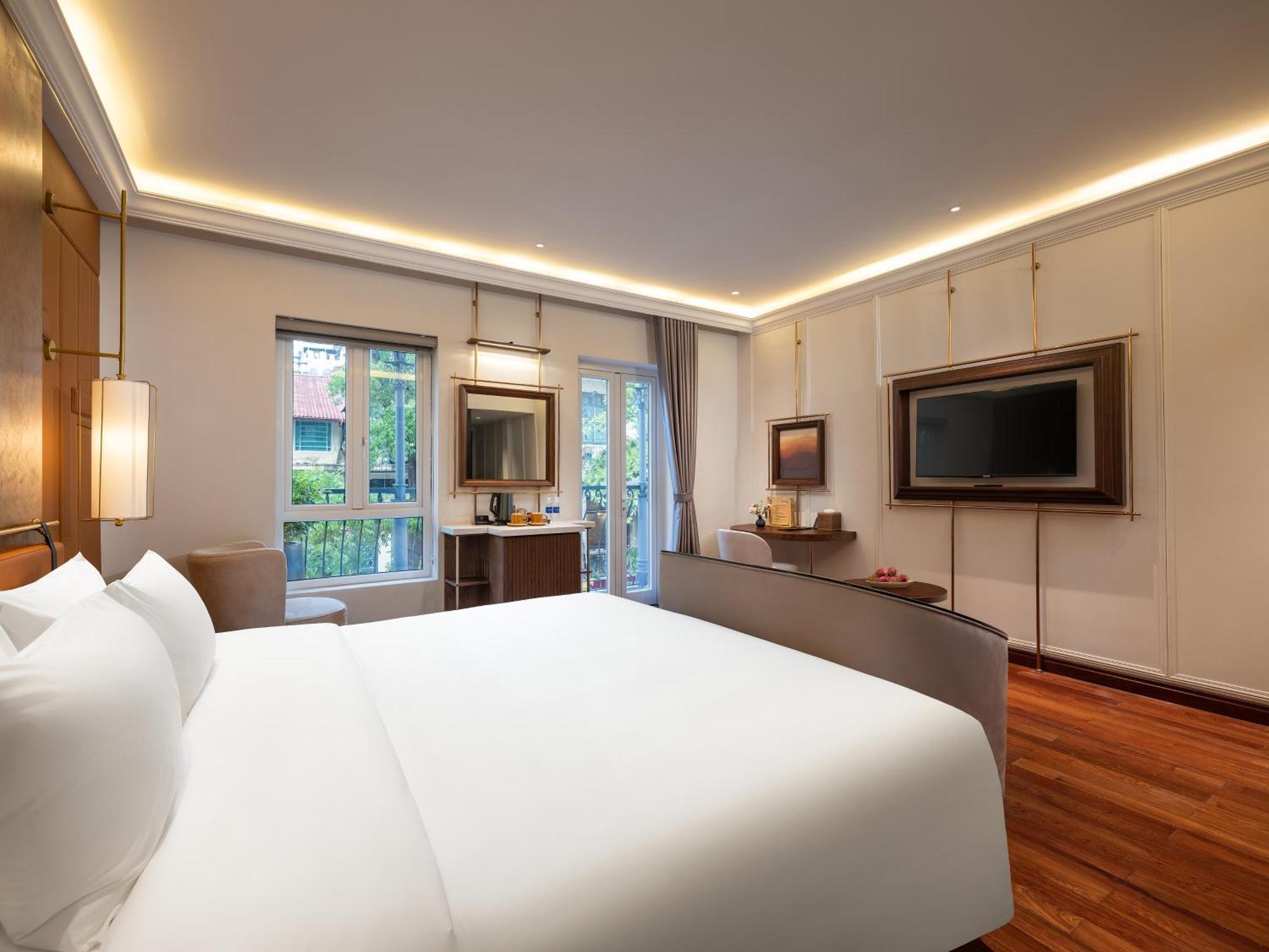 Minerva Premium Hotel Hanoi Exterior foto