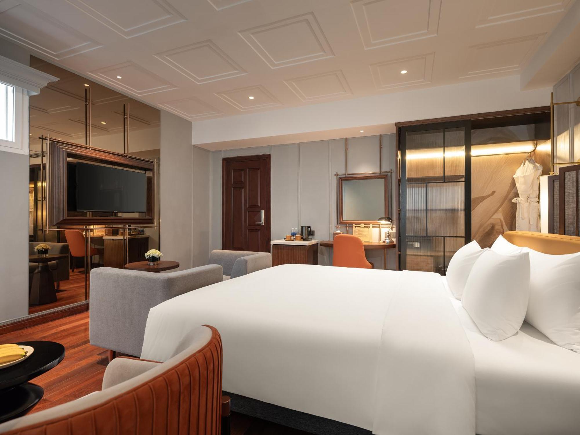 Minerva Premium Hotel Hanoi Exterior foto