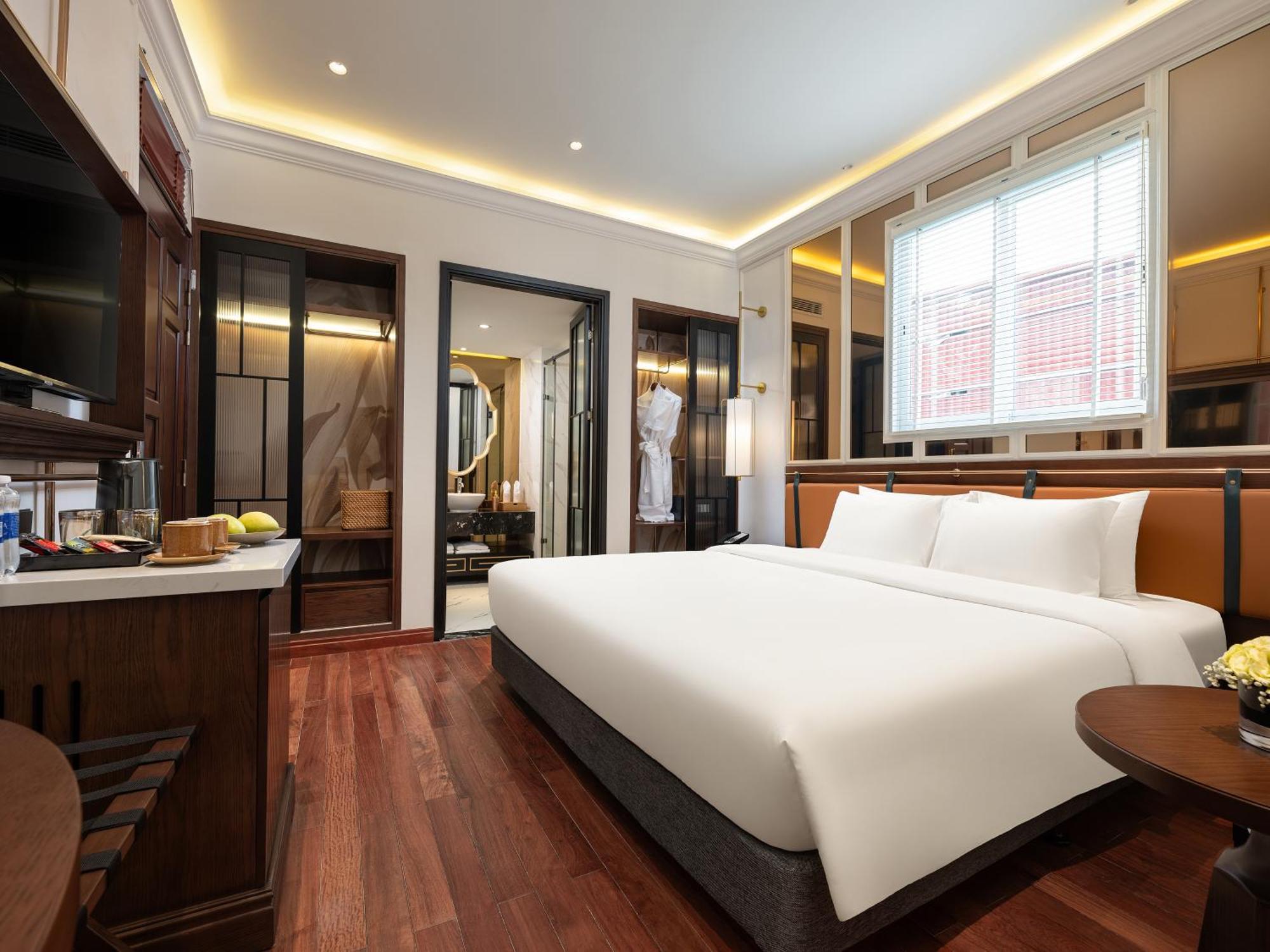 Minerva Premium Hotel Hanoi Exterior foto