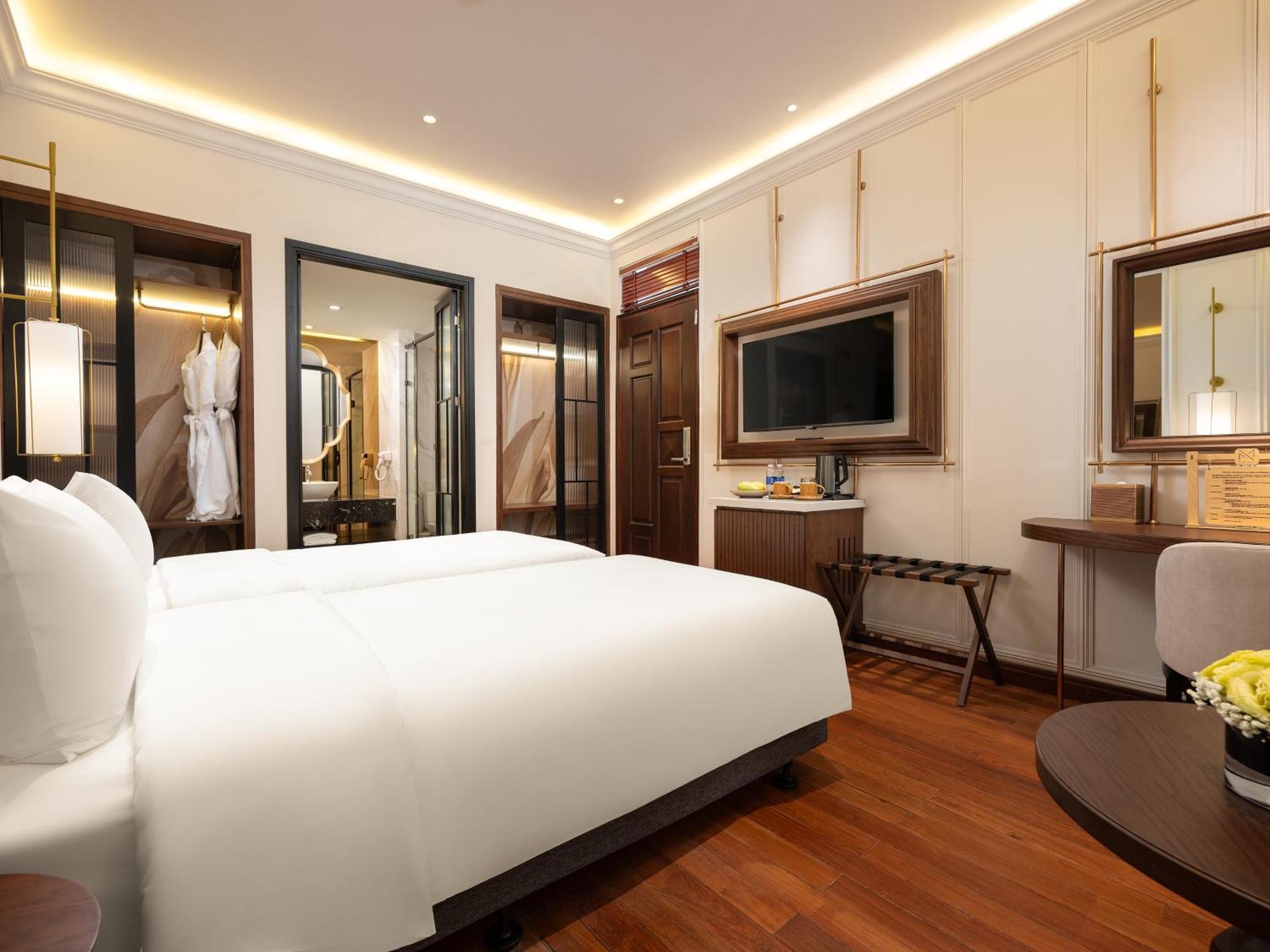 Minerva Premium Hotel Hanoi Exterior foto