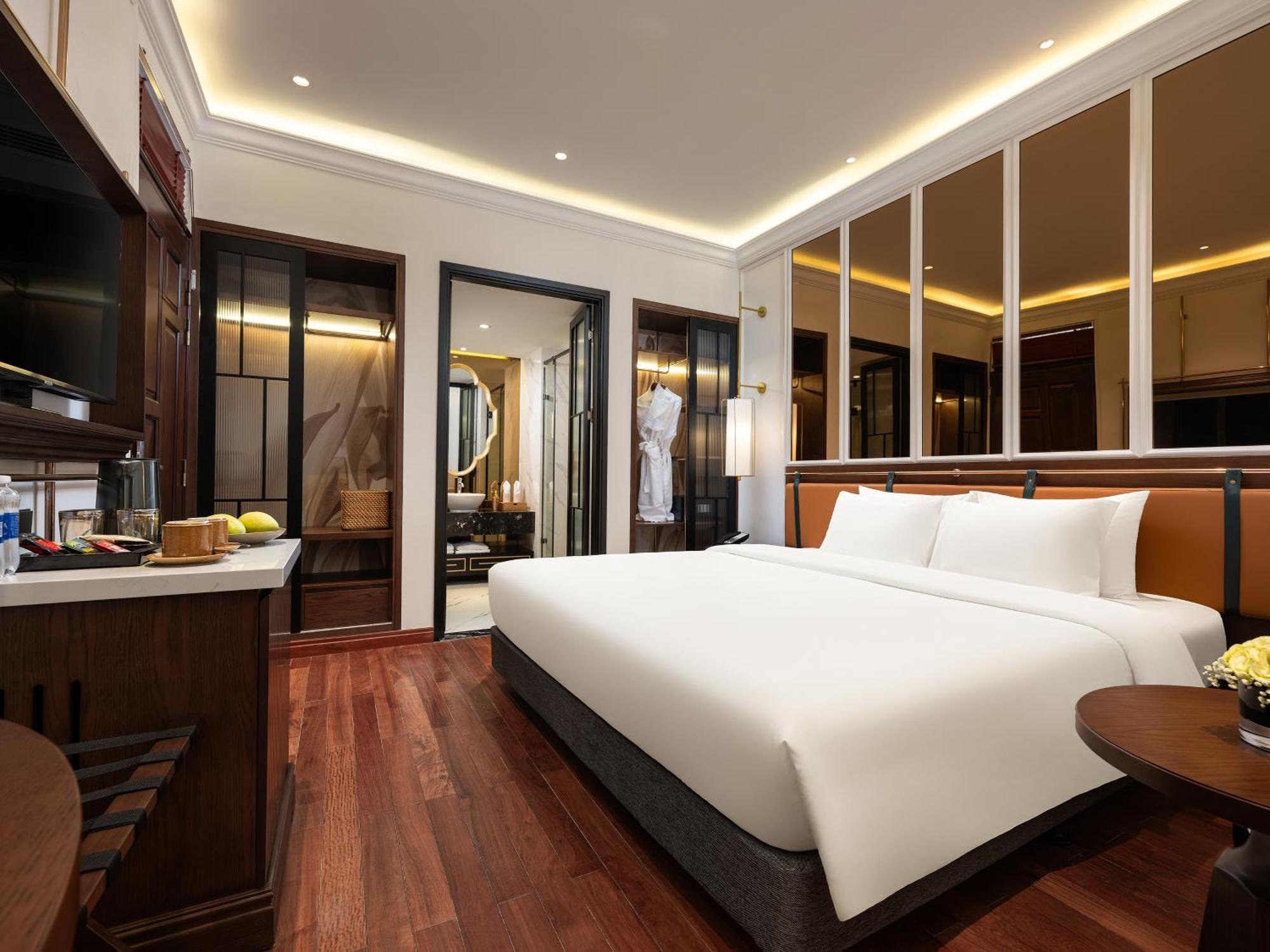 Minerva Premium Hotel Hanoi Exterior foto