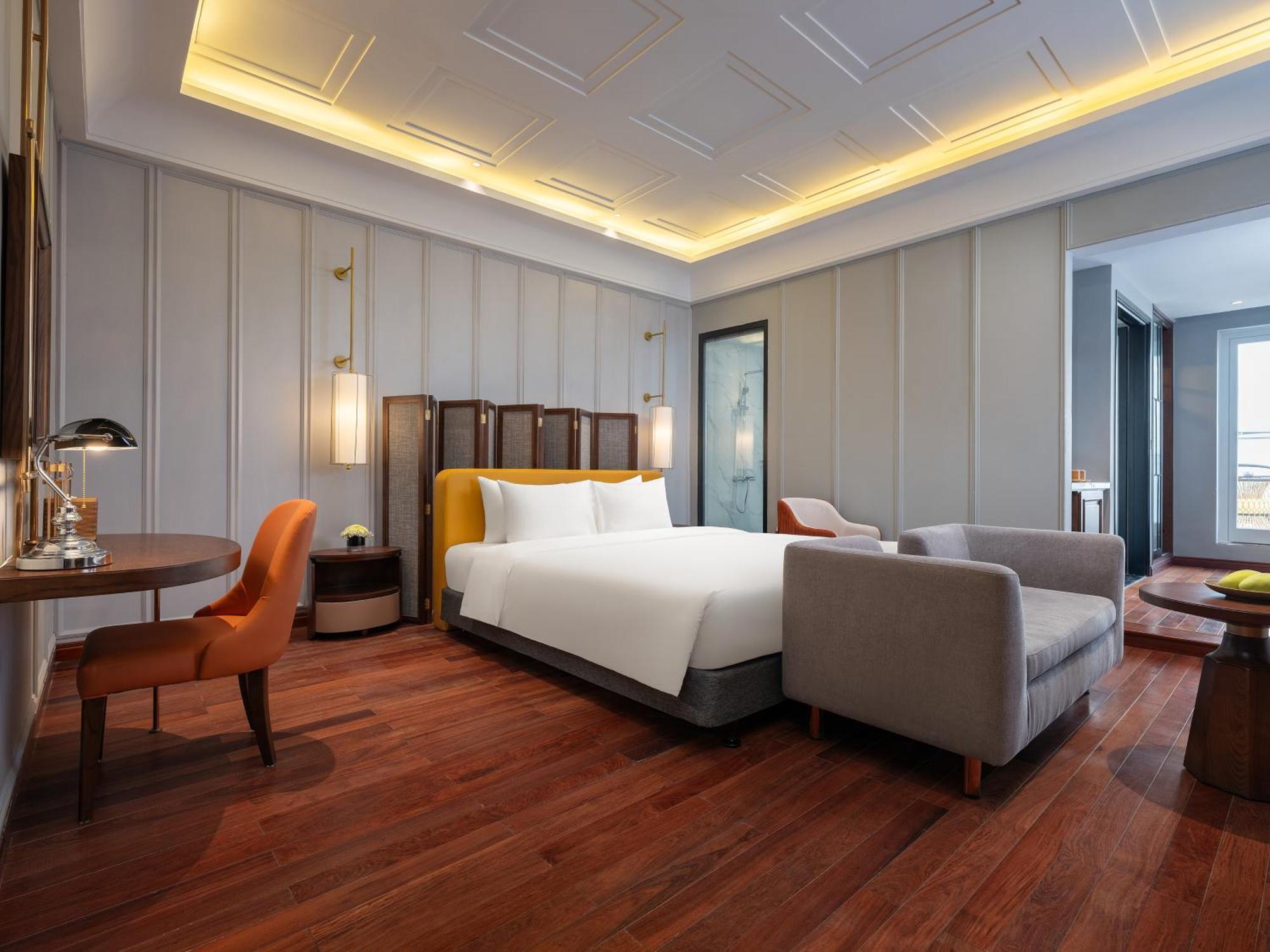 Minerva Premium Hotel Hanoi Exterior foto