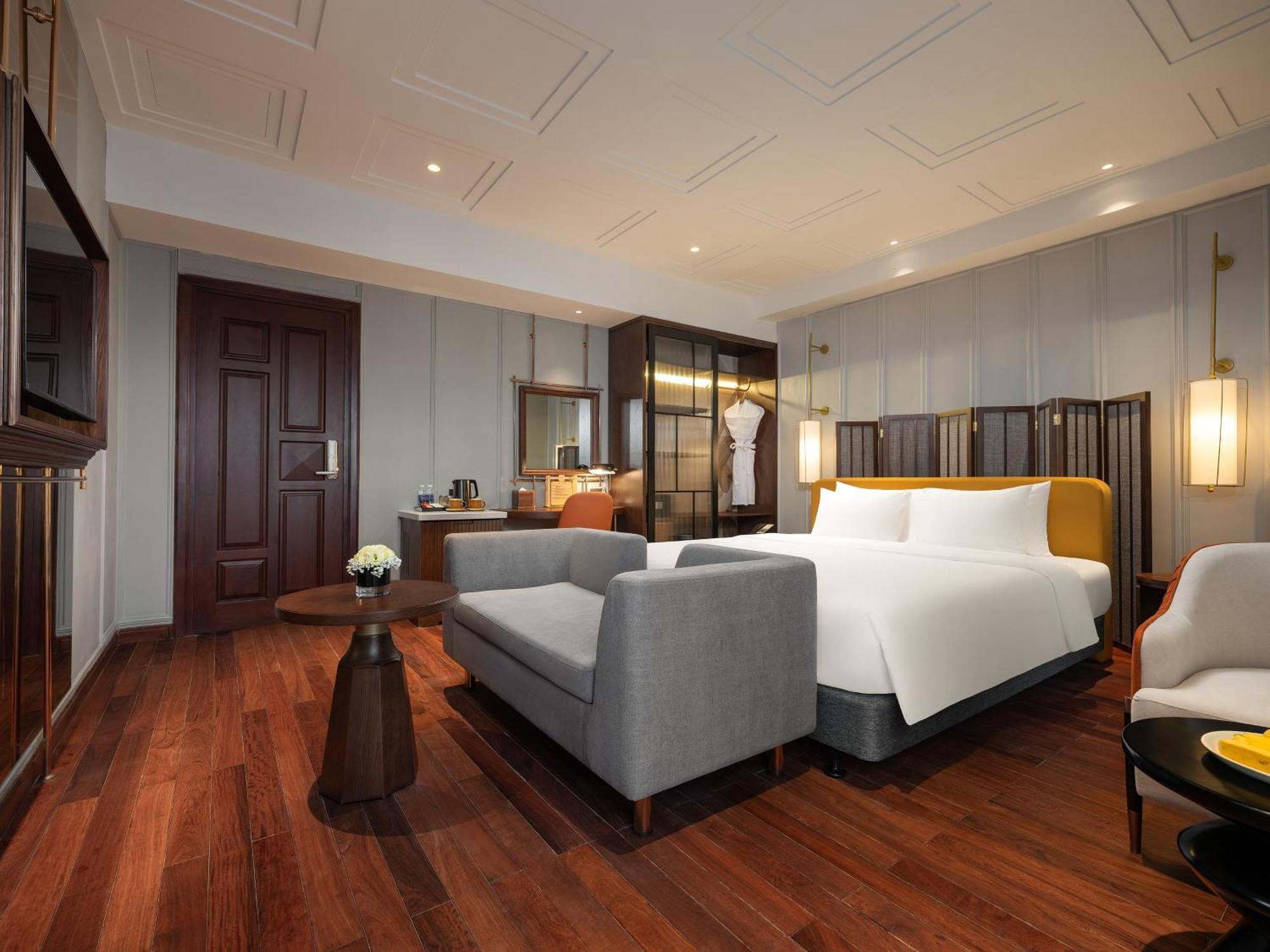 Minerva Premium Hotel Hanoi Exterior foto